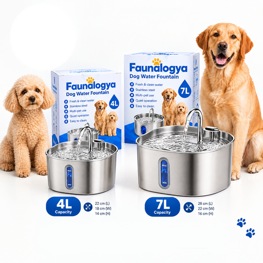 Dog Water Fountain for Multi-pet Household