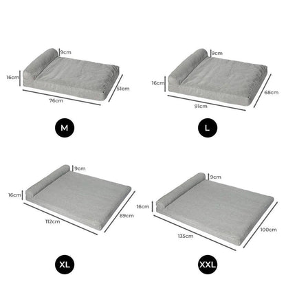 Premium Heavy Duty Memory Foam Orthopedic Pet Bed