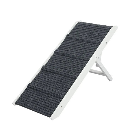 Premium Wooden Dog Ramp - Adjustable Height
